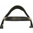 Load image into Gallery viewer, Henri de Rivel Pro Mono Crown Fancy Bridle with Patent Leather Piping and Laced Reins - image 9

