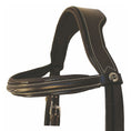 Load image into Gallery viewer, Henri de Rivel Pro Mono Crown Fancy Bridle with Patent Leather Piping and Laced Reins - image 3

