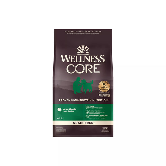 Wellness Core Adult Grain Free Lamb Dog Food 