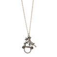 Load image into Gallery viewer, Dog On Scooter Badge & Eyeglass Holder Chain Necklace 30"
