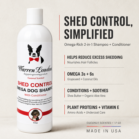 Shed Control Shampoo for Dogs - Professional Size