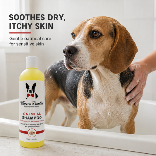 Oatmeal Shampoo - For Dogs With Itchy Skin and Coats - Cherry Scented