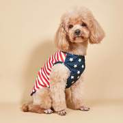 Patriotic Stars & Stripes Dog Shirt
