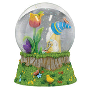 Spring Garden Gnome Snow Globe