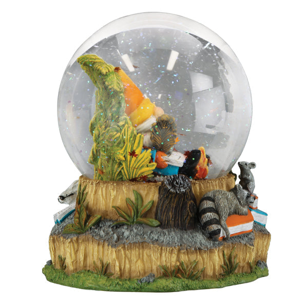 Autumn Forest Gnome Snow Globe - Southlake Paws