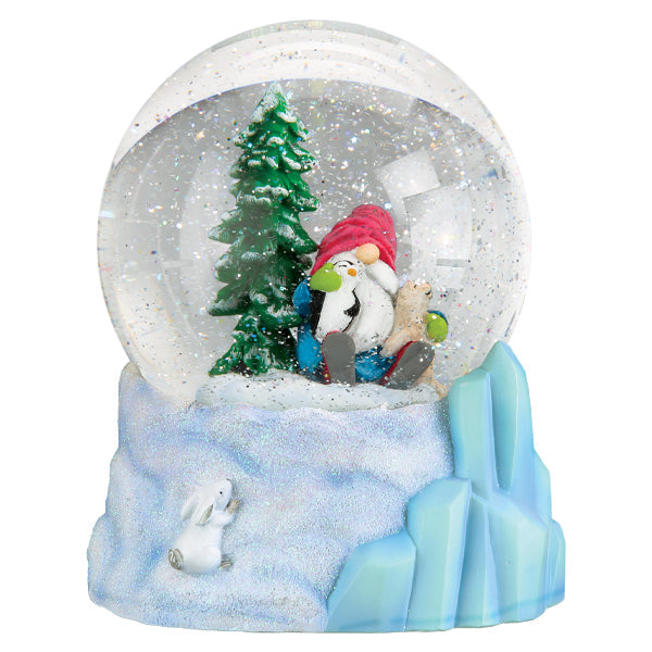 Winter Arctic Gnome Snow Globe - Southlake Paws