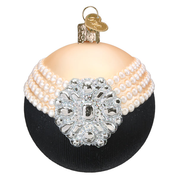 Classic Audrey Round Ornament - Southlake Paws