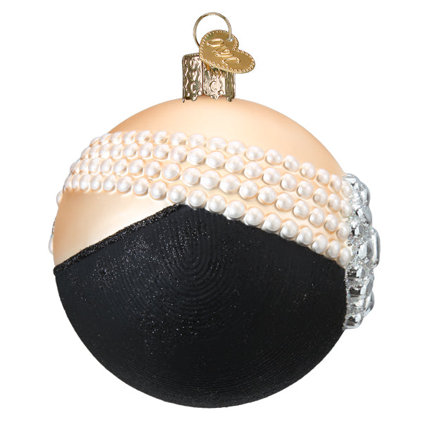 Classic Audrey Round Ornament - Southlake Paws
