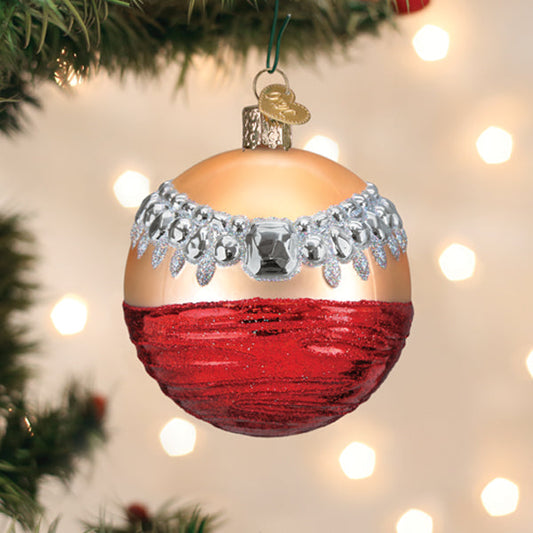 Girl's Best Friend Round Ornament - Southlake Paws