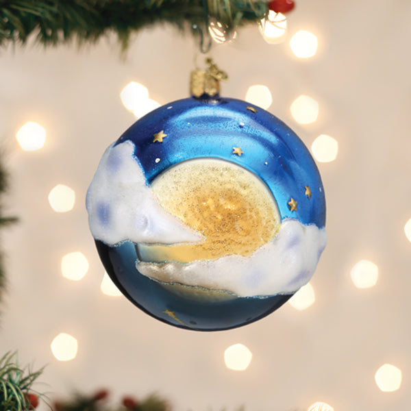 Moonglow Round Ornament - Southlake Paws