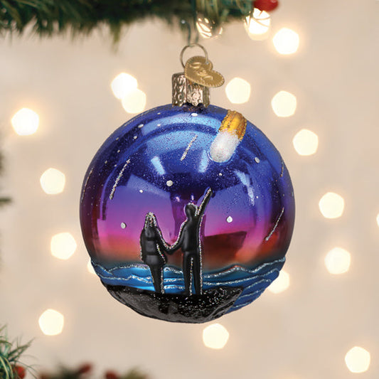 Stargazed Round Ornament - Southlake Paws