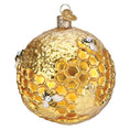 Load image into Gallery viewer, Bee Blessed Round Ornament - Southlake Paws
