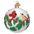 Load image into Gallery viewer, Hollyberry Birds Round Ornament - Southlake Paws

