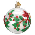 Load image into Gallery viewer, Hollyberry Birds Round Ornament - Southlake Paws
