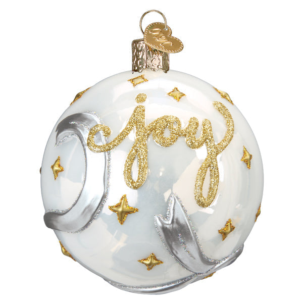 Peace & Joy Round Ornament - Southlake Paws