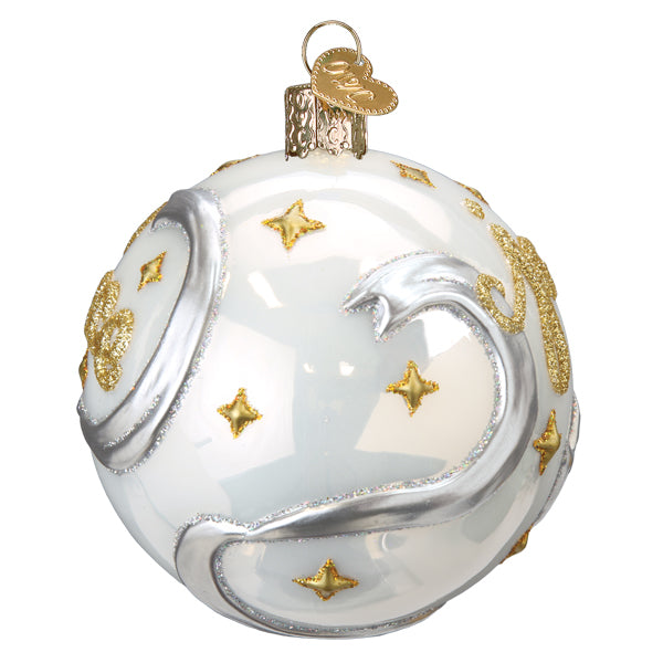 Peace & Joy Round Ornament - Southlake Paws