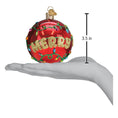 Load image into Gallery viewer, Merry & Bright Round Ornament - Southlake Paws
