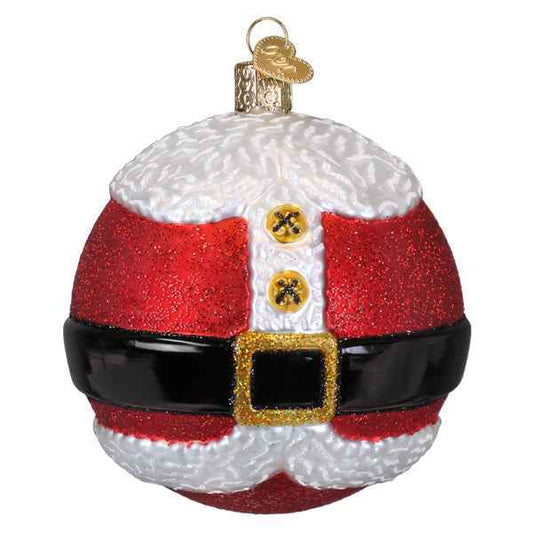 Mr. Claus Round Ornament