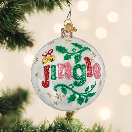Jingle Round Ornament