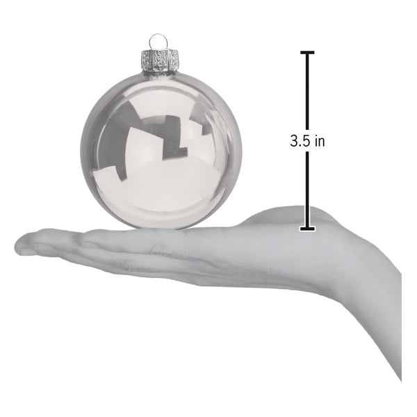 Metallics Balls - 3.5" 6 Count Ornament - Southlake Paws