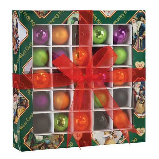 Halloween Balls - 1" 25 count Ornament - Southlake Paws