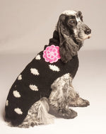 Black Polka Dot  Sweater