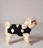 Black Polka Dot  Sweater
