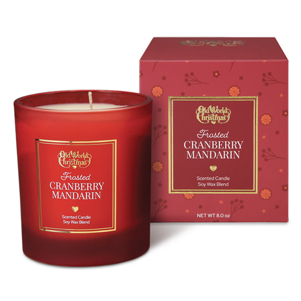 Frosted Cranberry Mandarin Candle - Southlake Paws