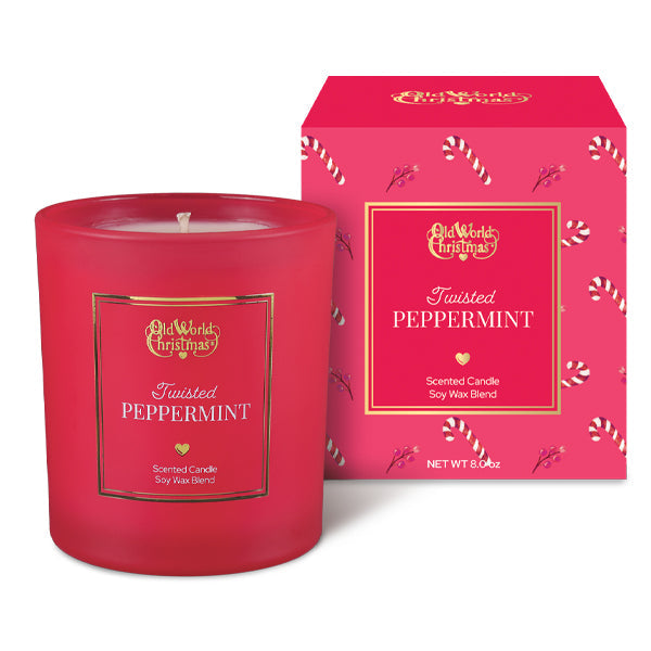 Twisted Peppermint Candle - Southlake Paws