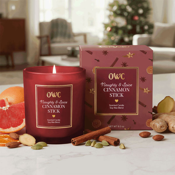 Naughty & Spice Cinnamon Stick Candle - Southlake Paws