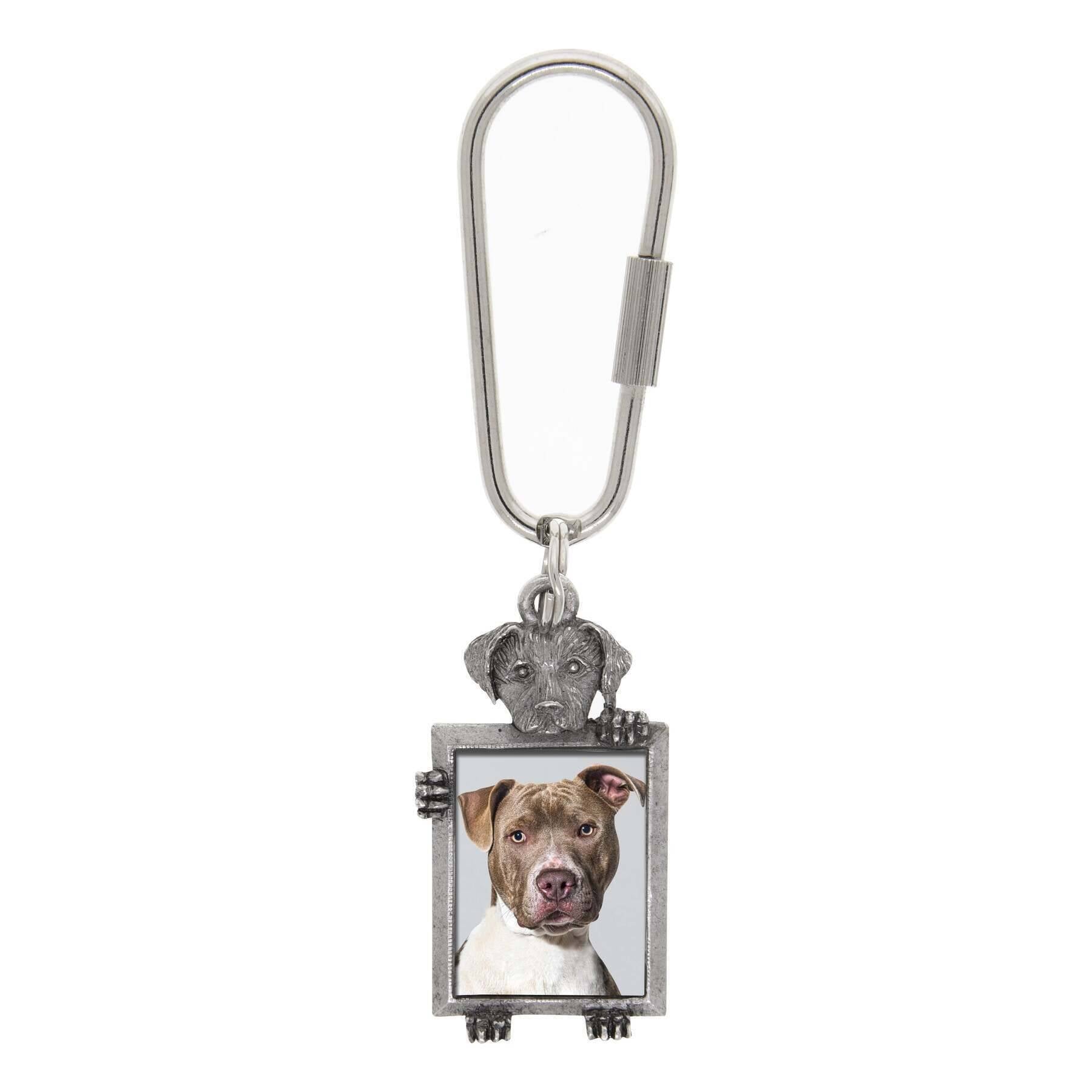 Dog Picture Carabiner Key Chain