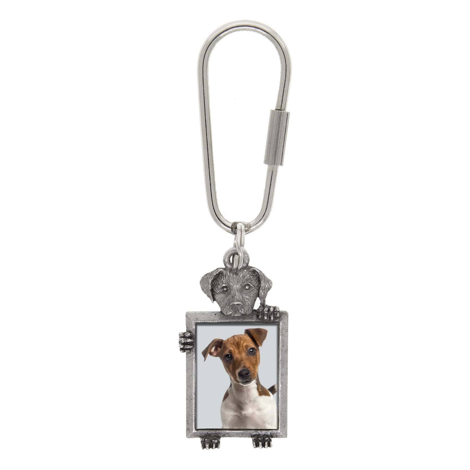 Dog Picture Carabiner Key Chain