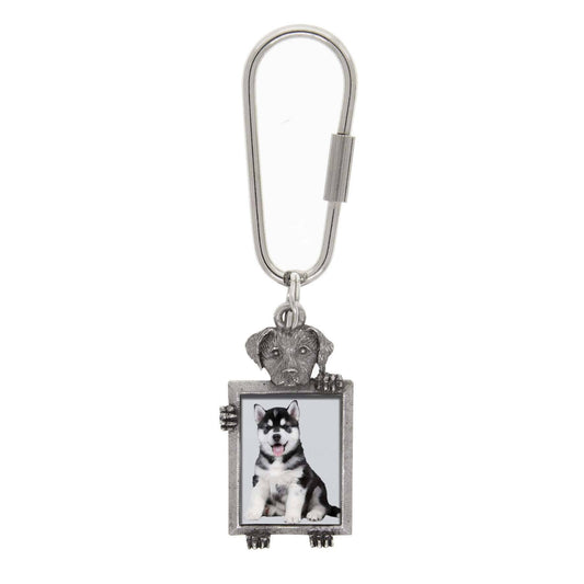 Dog Picture Carabiner Key Chain