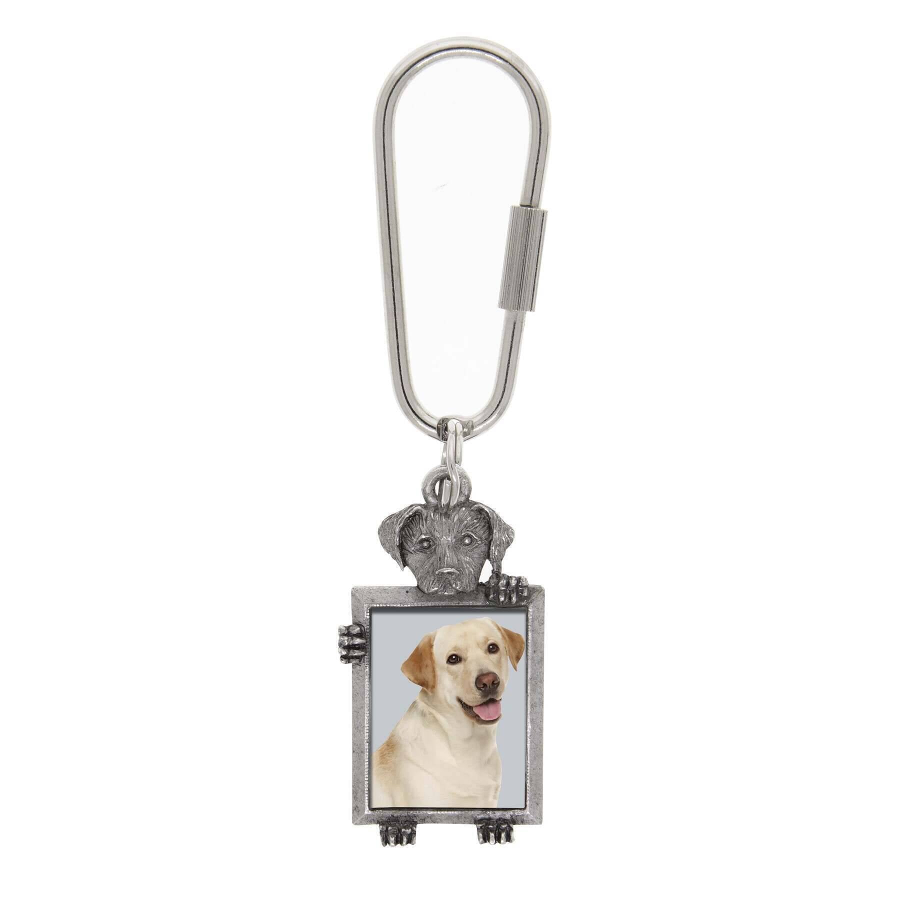 Dog Picture Carabiner Key Chain