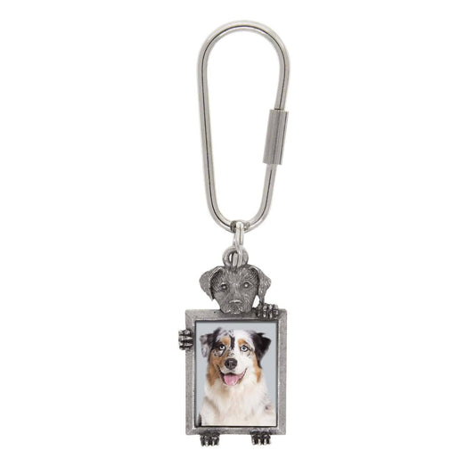 Dog Picture Carabiner Key Chain