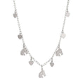 Load image into Gallery viewer, Equine & Heart Charms Necklace 16"
