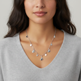 Load image into Gallery viewer, Equine & Heart Charms Necklace 16"

