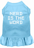 Load image into Gallery viewer, Pet Dress "Nerd Is The Word"
