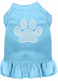 Load image into Gallery viewer, Pet Dress "Chevron Paw"
