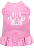 Load image into Gallery viewer, Pet Dress "Chevron Paw"
