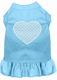 Load image into Gallery viewer, Pet Dress "Chevron Heart"
