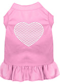 Load image into Gallery viewer, Pet Dress "Chevron Heart"
