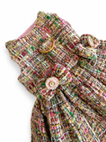 Load image into Gallery viewer, European Tweed Double Bow Dress
