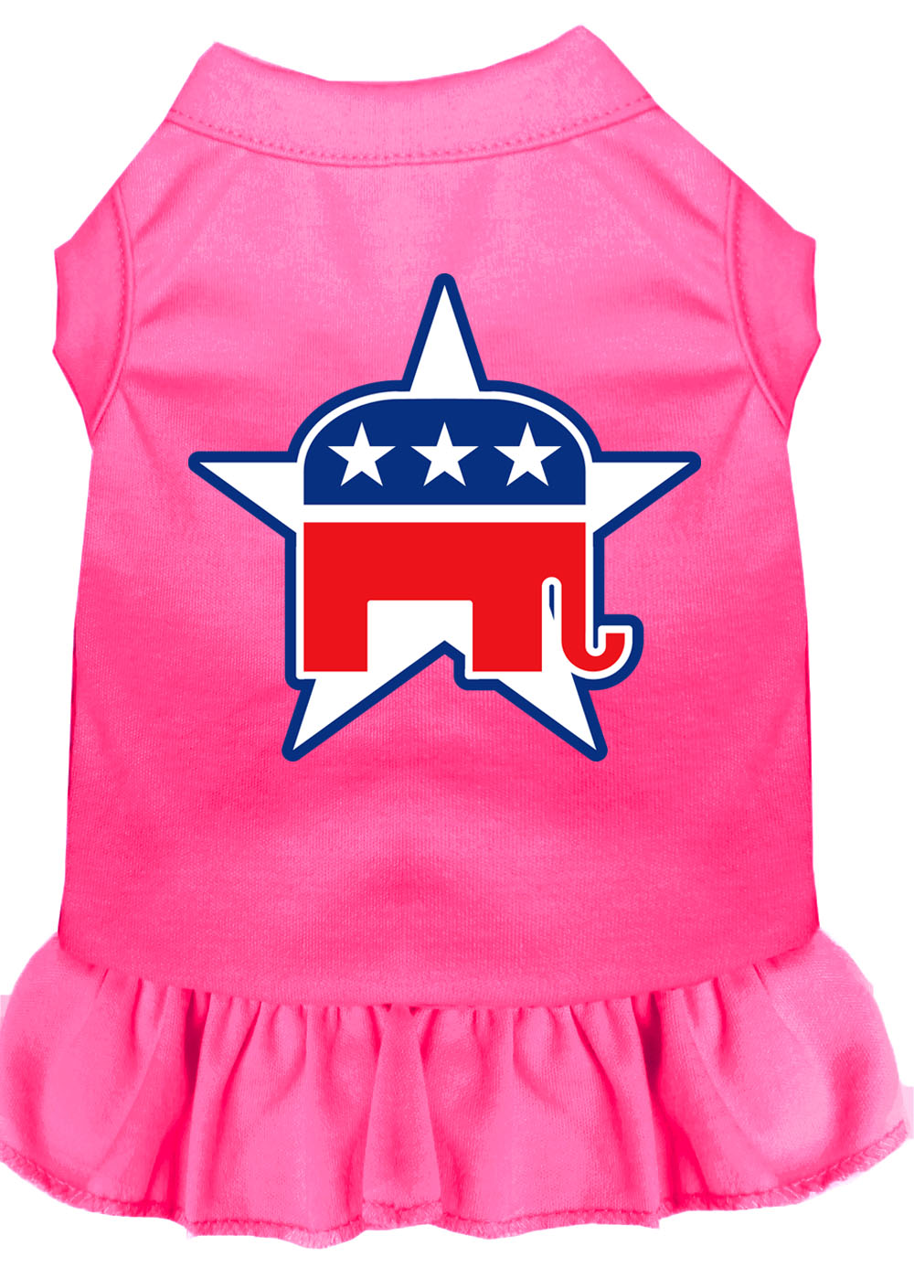 Pet Dress Screen Printed, "Republican"