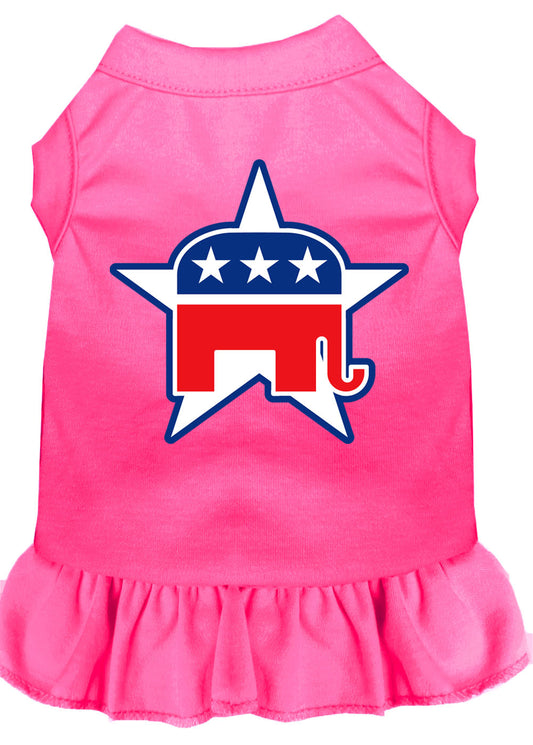 Pet Dress Screen Printed, "Republican"