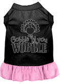 Load image into Gallery viewer, Thanksgiving Pet Dress "Gobble Til You Wobble"
