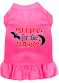 Load image into Gallery viewer, Halloween Pet Dress "Sucker For The Ladies"
