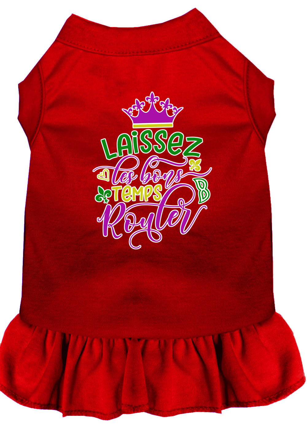 Pet Dress "Laissez Les Bons Temps Rouler"