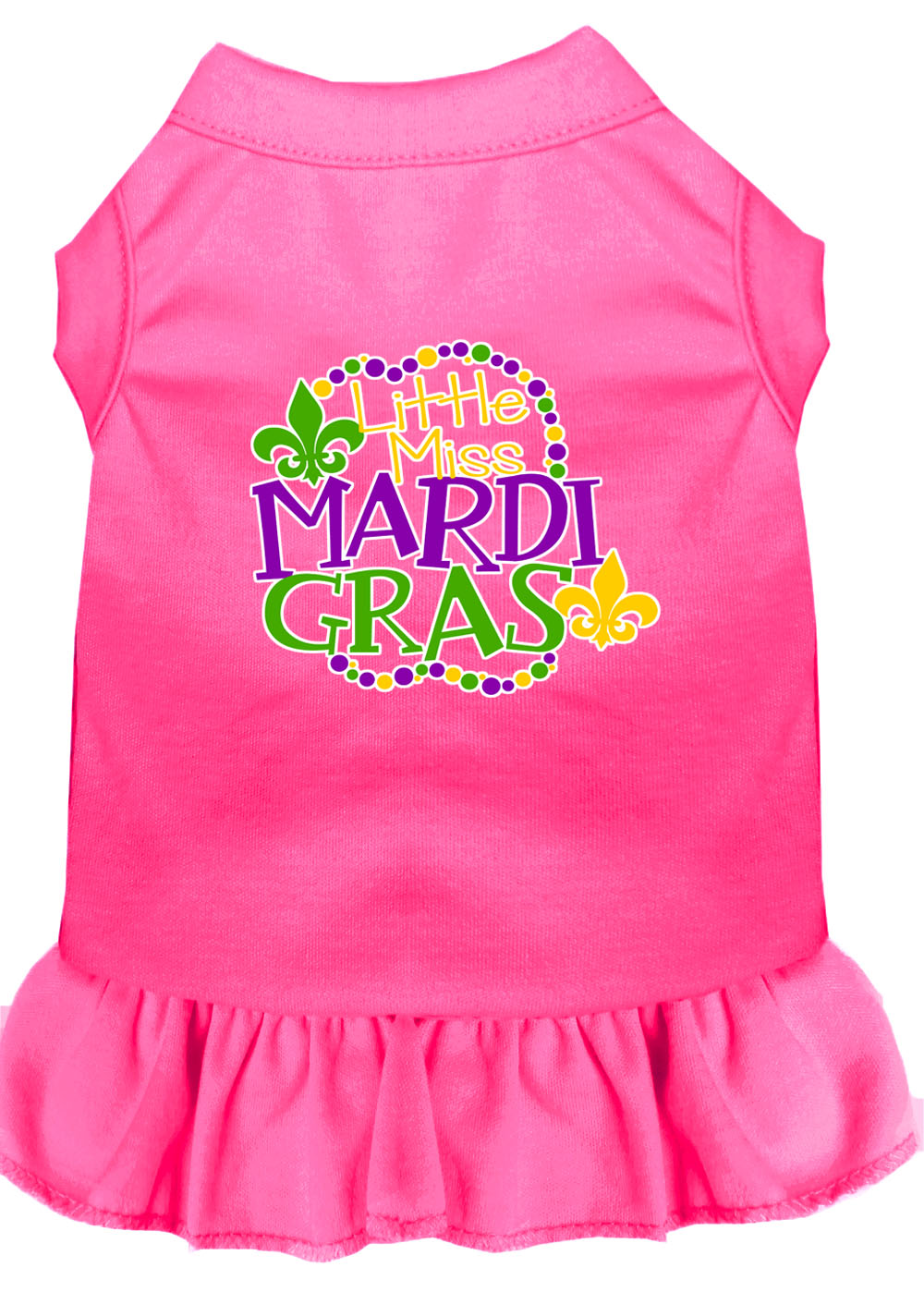 Pet Dress "Little Miss Mardi Gras"