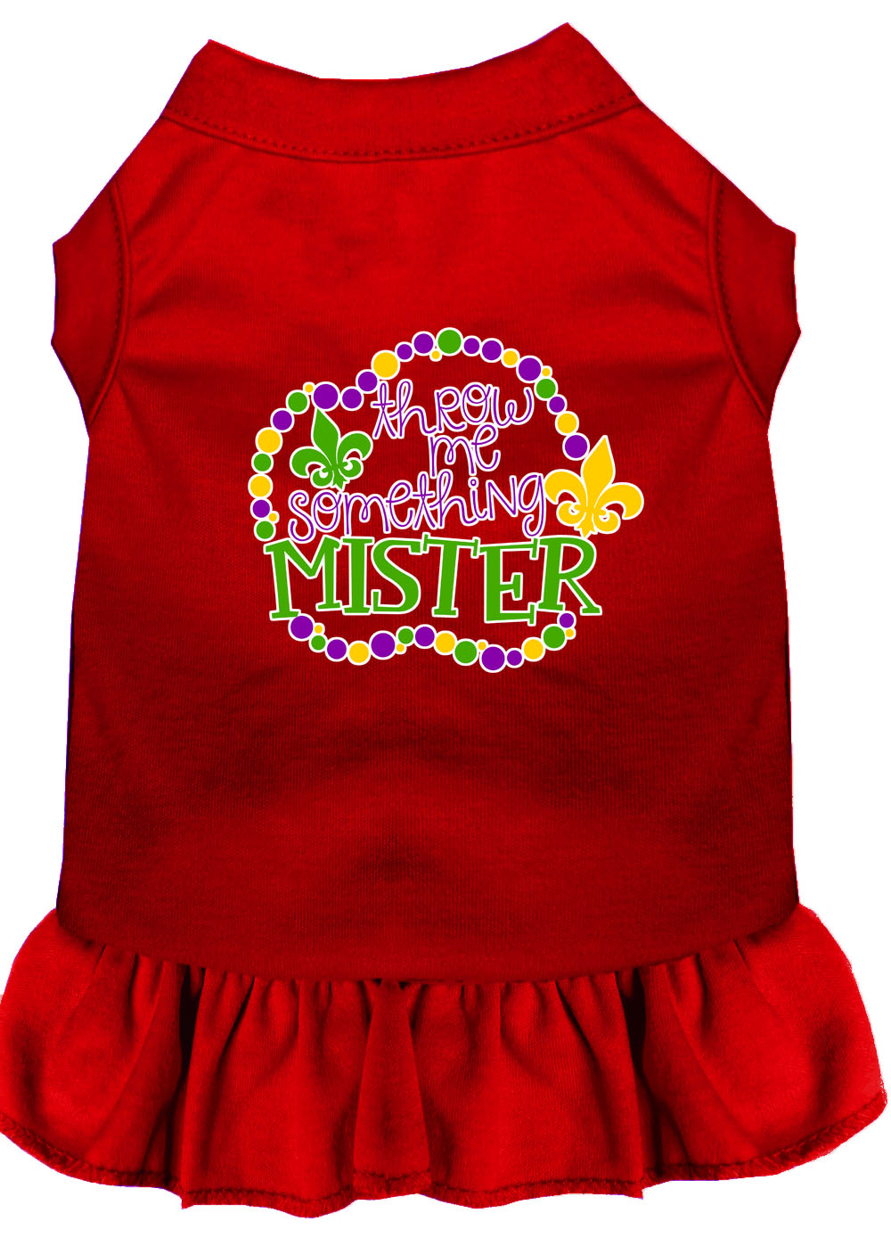 Pet Dress "Throw Me Something Mister"